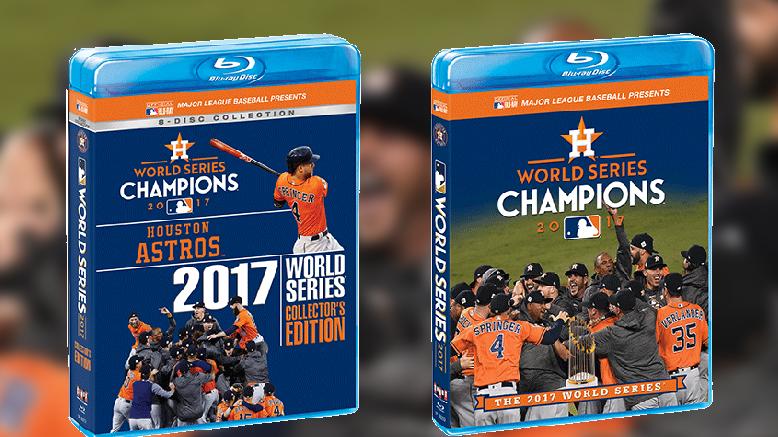 Celebrate The First World Series Championship In The History Of The Houston Astros With Two Must-Have Fall Classic Mementos