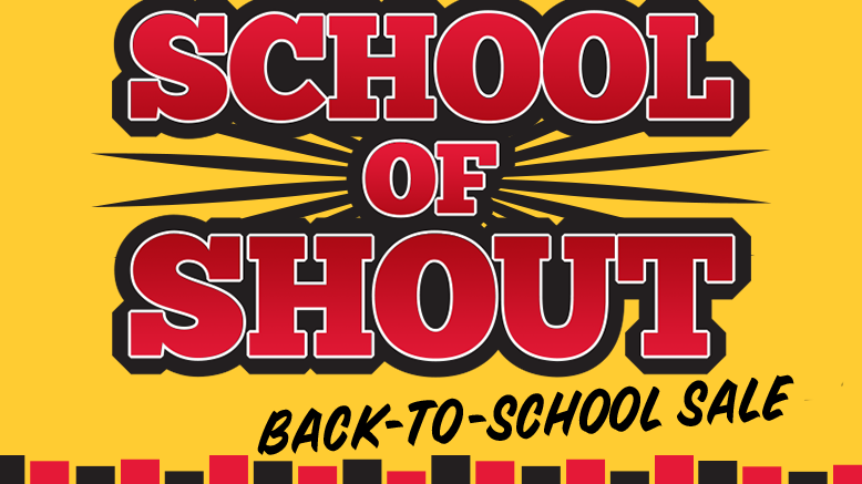School-Of-Shout-Sale