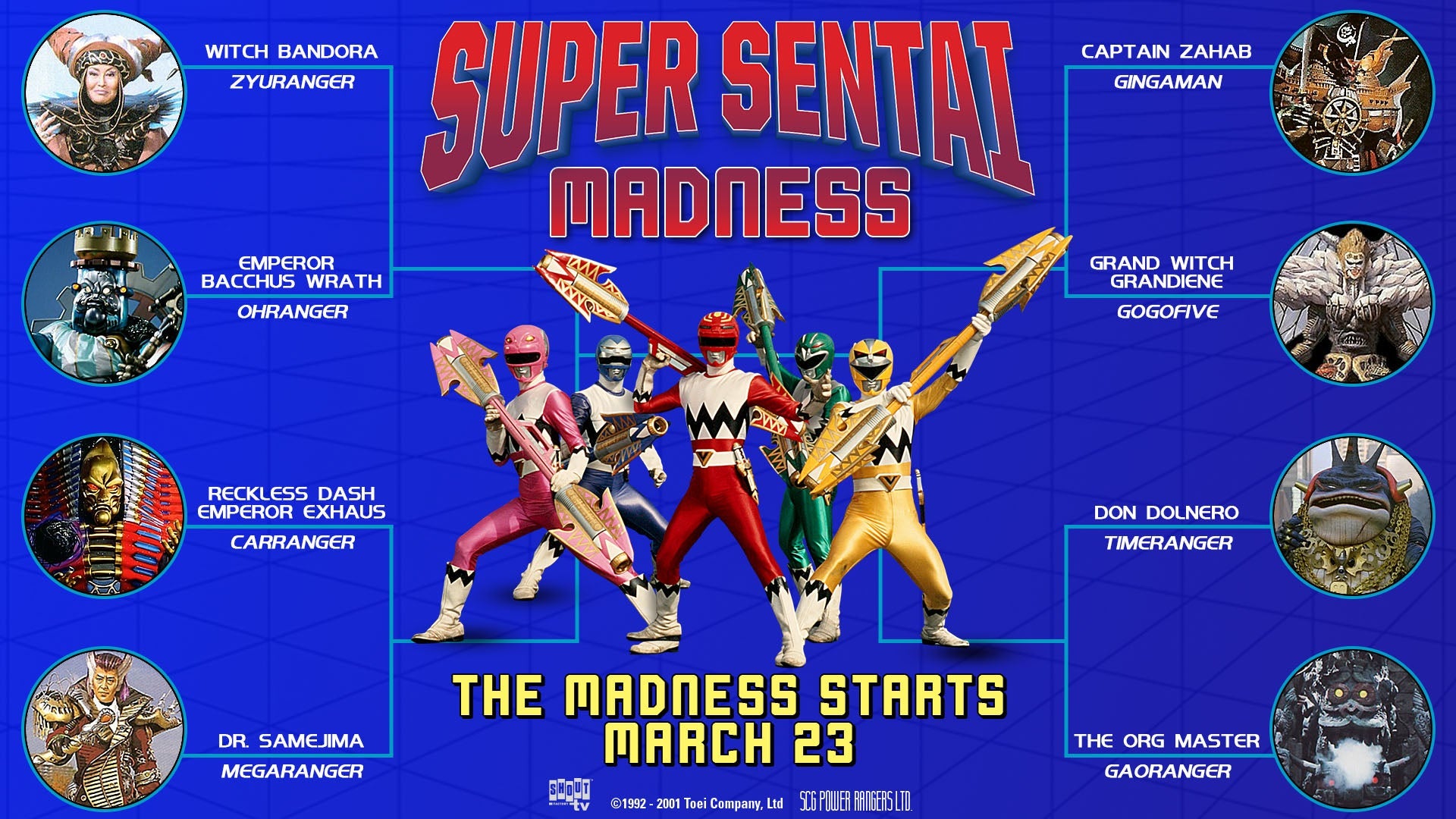 Shout! Factory TV Presents SUPER SENTAI MADNESS Three-Weekend Villain