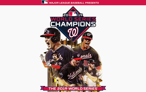THE 2019 WORLD SERIES - The Official Documentary From Major League Baseball  & 2019 WORLD SERIES COLLECTOR'S EDITION: WASHINGTON NATIONALS On Blu-ray  And DVD