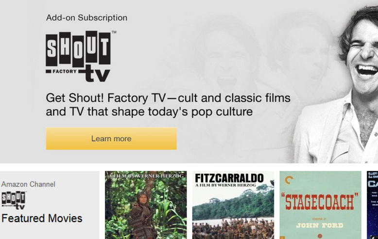 New Ways To Watch Shout! Factory TV