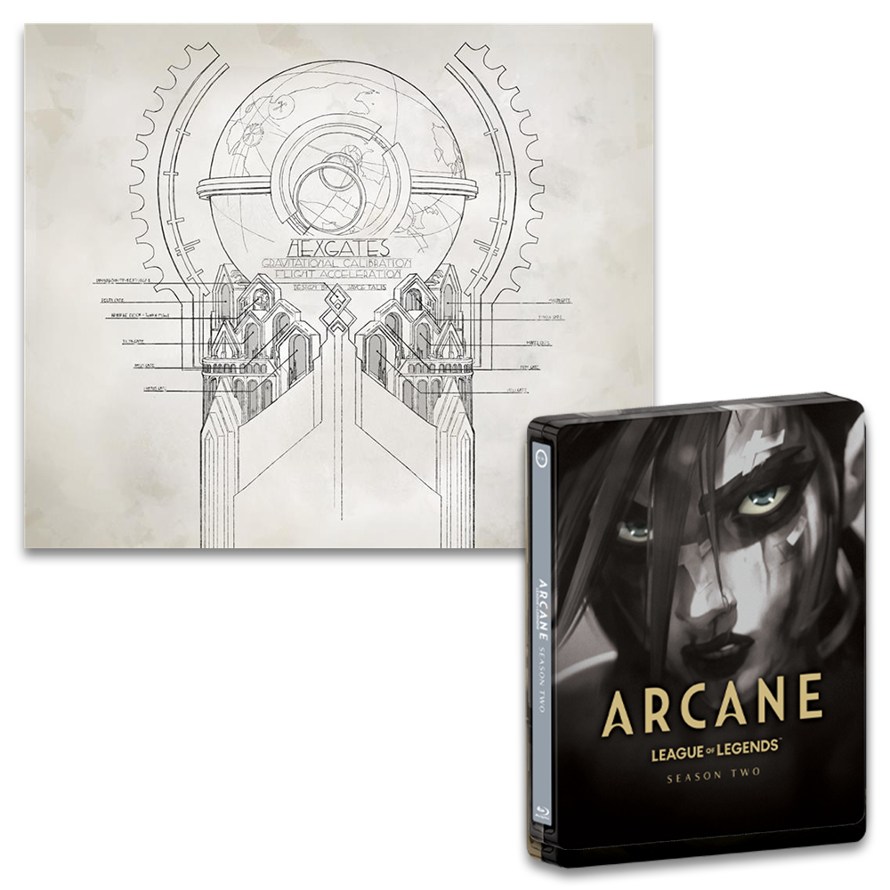 Arcane League Of Legends: Season Two [Limited Edition Steelbook] + Folded Poster - Shout! Factory