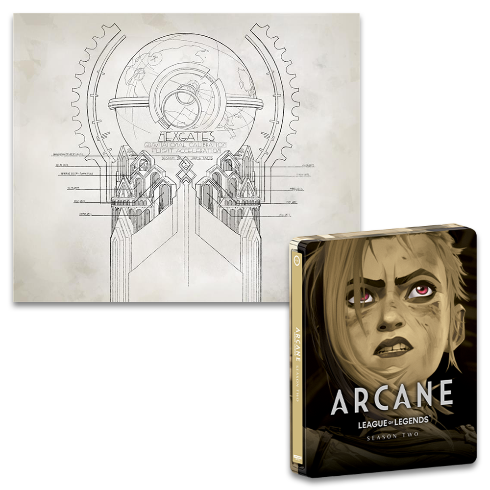 Arcane League Of Legends: Season Two [Limited Edition Steelbook] (4K UHD) + Folded Poster - Shout! Factory