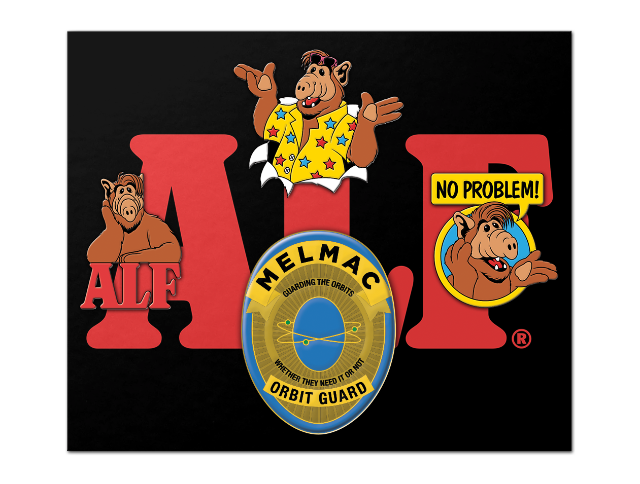 ALF: The Complete Series [Deluxe Edition] + Poster + Prism Sticker + Whisked Calico Splatter Vinyl + Enamel Pins + Lunch Box + Melmac Rock - Shout! Factory