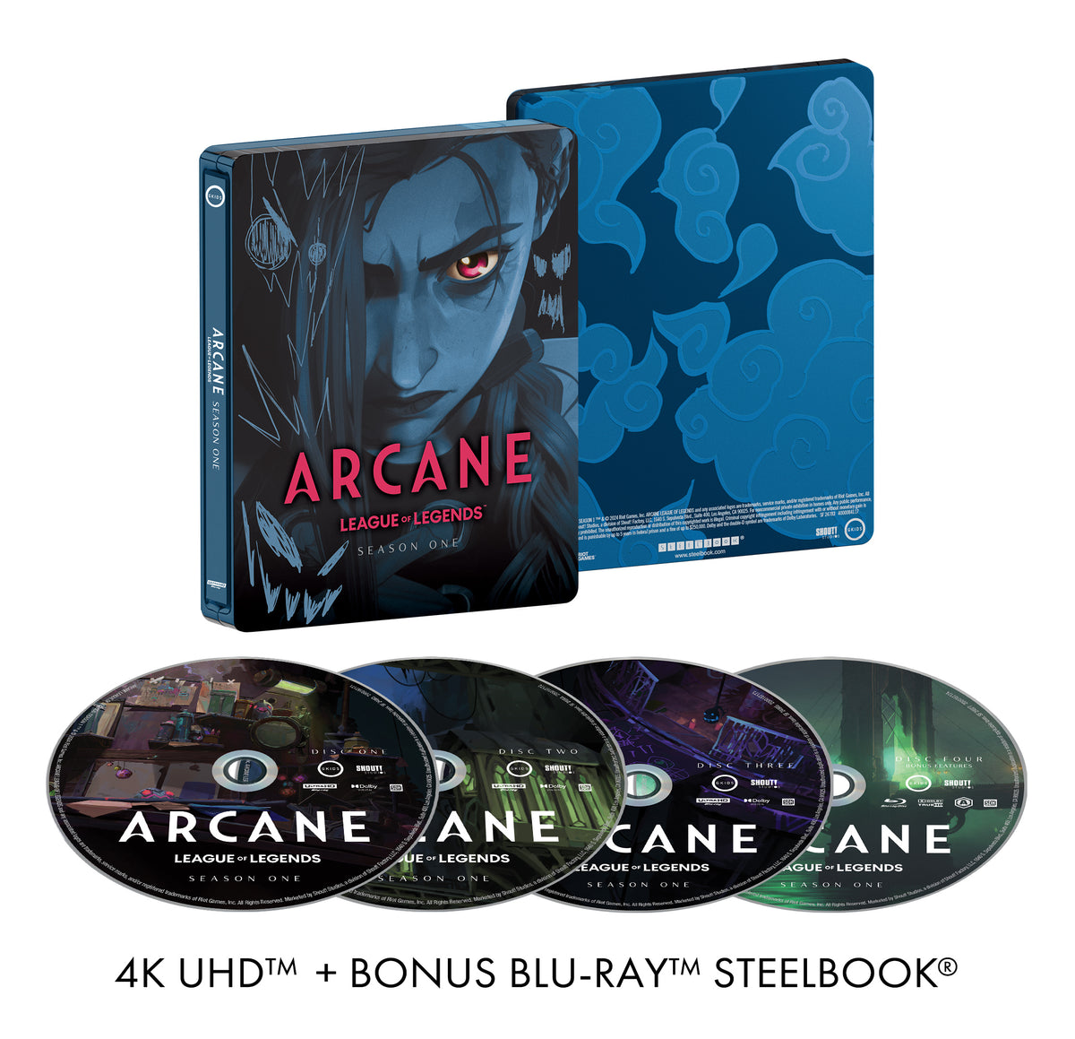 Arcane League Of Legends: Season One [Limited Edition Steelbook] (4K UHD)