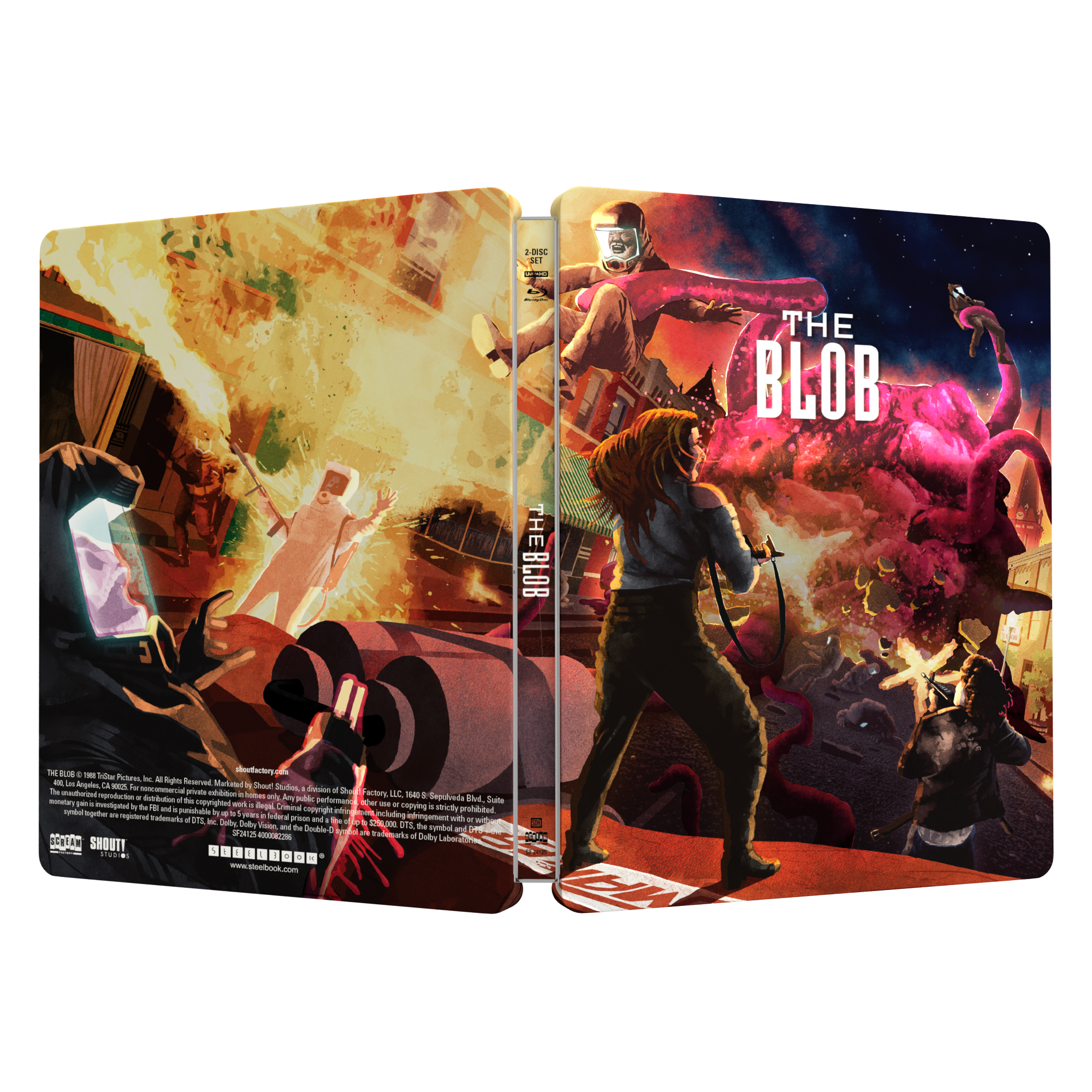 The Blob [Limited Edition Steelbook] + Exclusive Poster