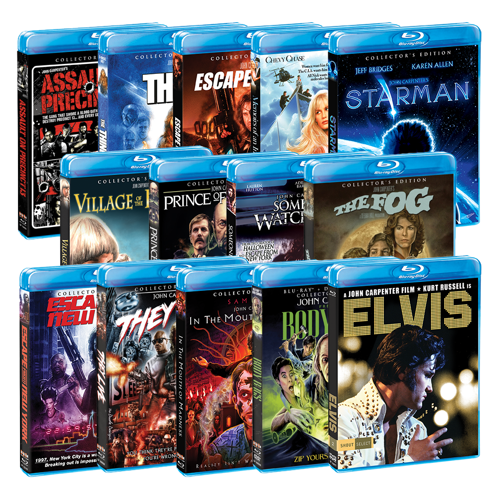 John Carpenter Blu-ray Bundle - Shout! Factory