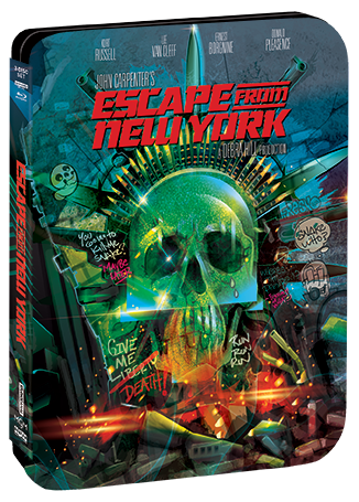 Escape From New York [Limited Edition Steelbook] + Exclusive Poster