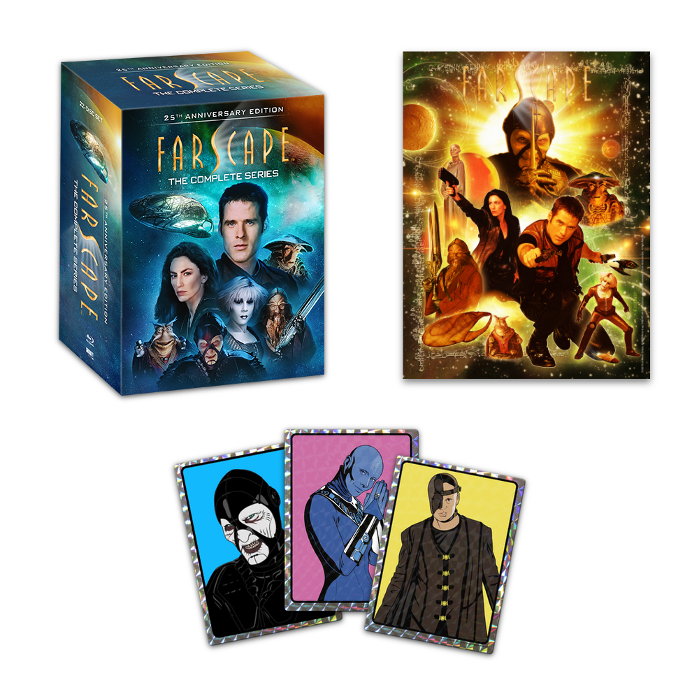 Farscape: The Complete Series [25th Anniversary Edition] + 3 Prism Stickers + Poster - Shout! Factory