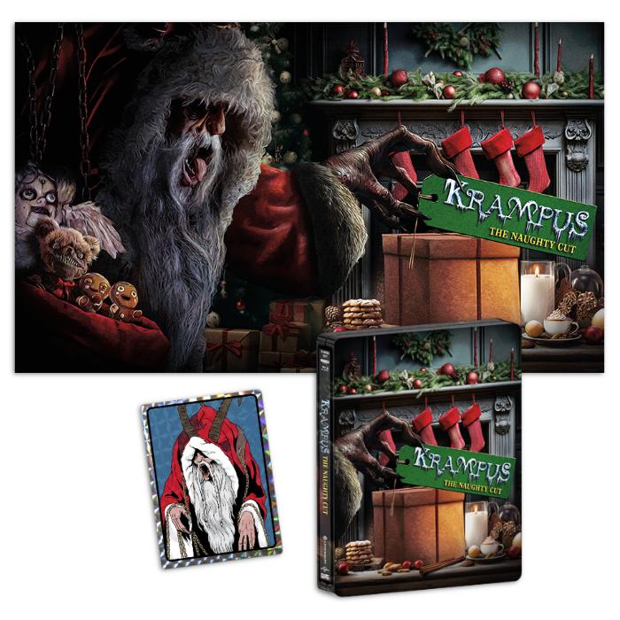 Krampus: The Naughty Cut (Limited Edition Steelbook) + Poster + Prism Sticker