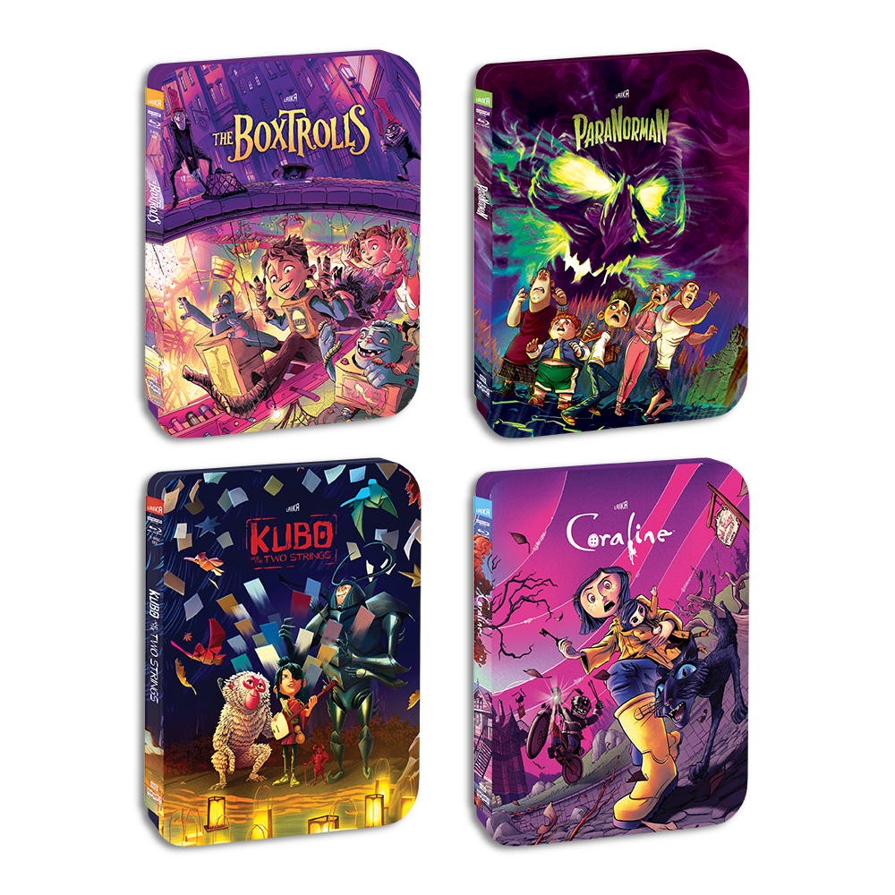 LAIKA 4K Steelbook 4-Film Bundle