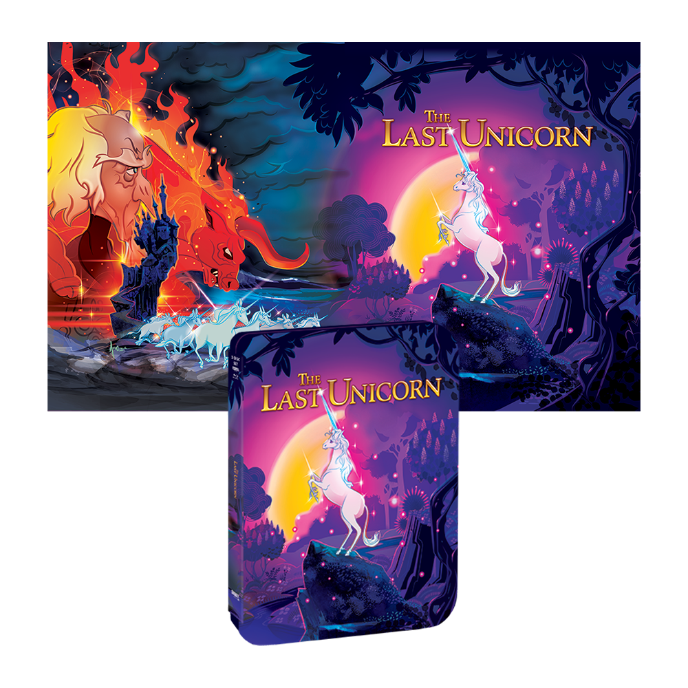 The Last Unicorn [Limited Edition Steelbook] + Exclusive Poster