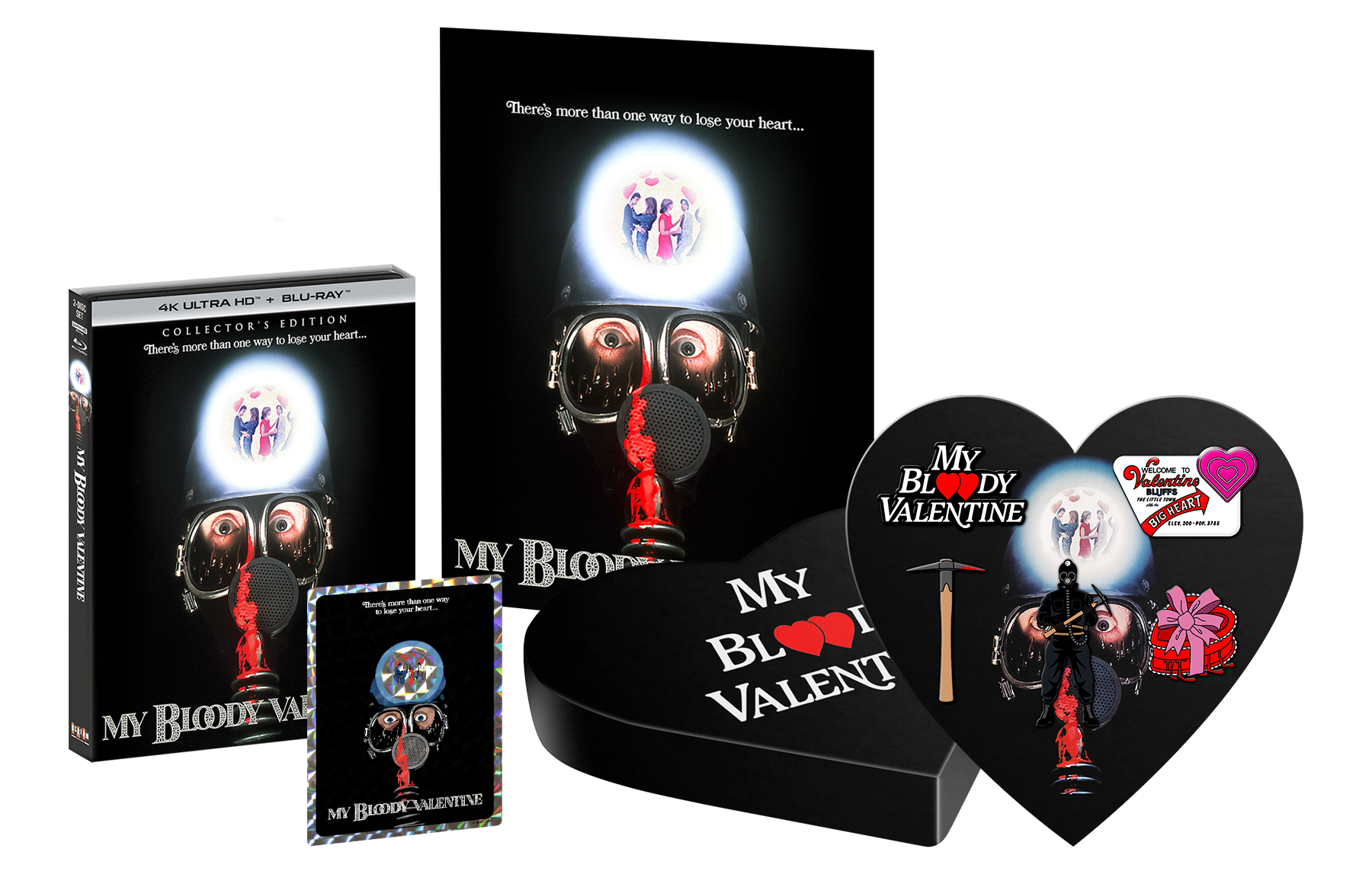 My Bloody Valentine [Collector's Edition] + Exclusive Poster + Prism Sticker + Enamel Pins - Shout! Factory
