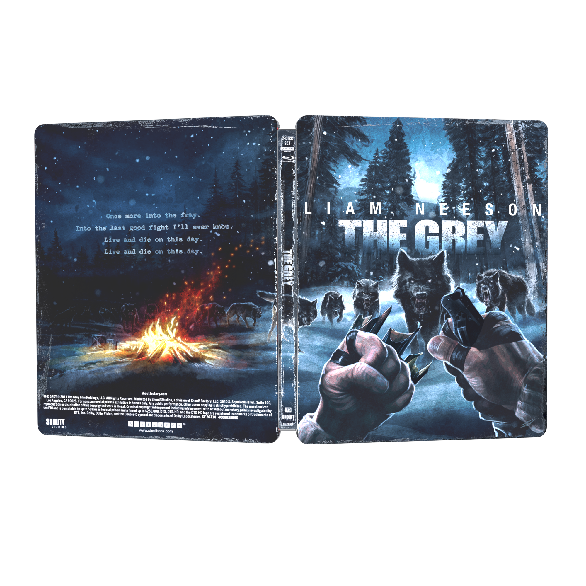 The Grey [Limited Edition Steelbook] + Exclusive Poster
