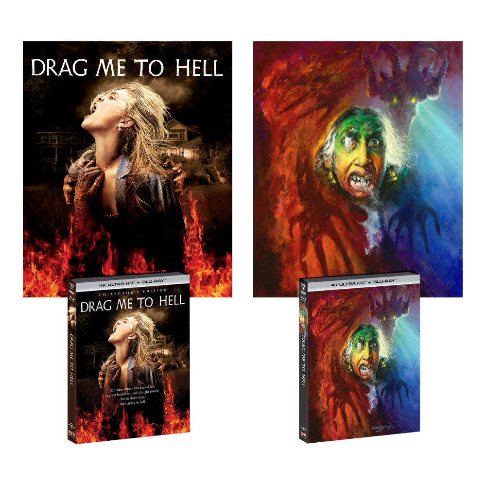 Drag Me To Hell [Collector's Edition] + 2 Exclusive Posters + Exclusive Slipcover [by Basil Gogos]