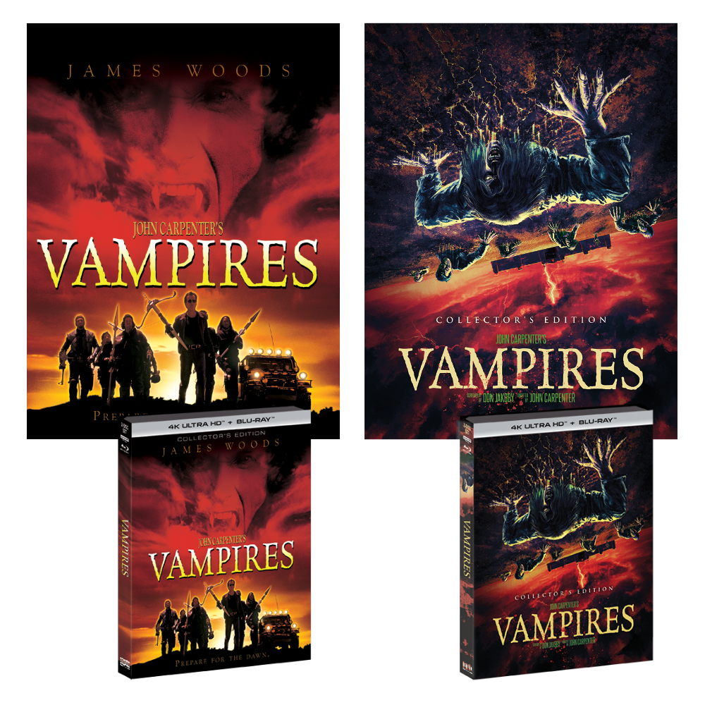 John Carpenter's Vampires [Collector's Edition] + 2 Exclusive Posters + Exclusive Slipcover