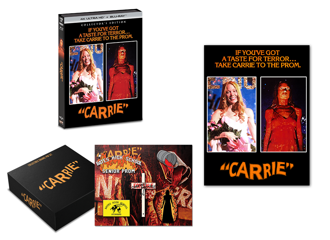 Carrie [Collector's Edition] + Poster + Pin Set - Shout! Factory