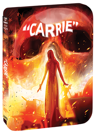 Carrie [Limited Edition Steelbook] + Poster + Pin Set - Shout! Factory