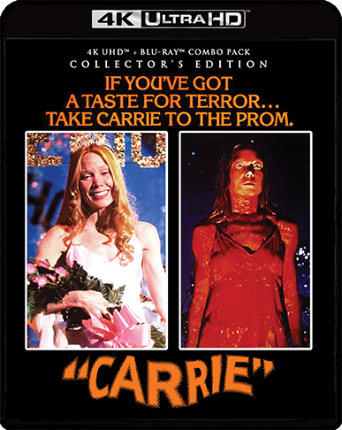 Carrie [Collector's Edition] + [Limited Edition Steelbook] + 2 Posters + Pin Set - Shout! Factory