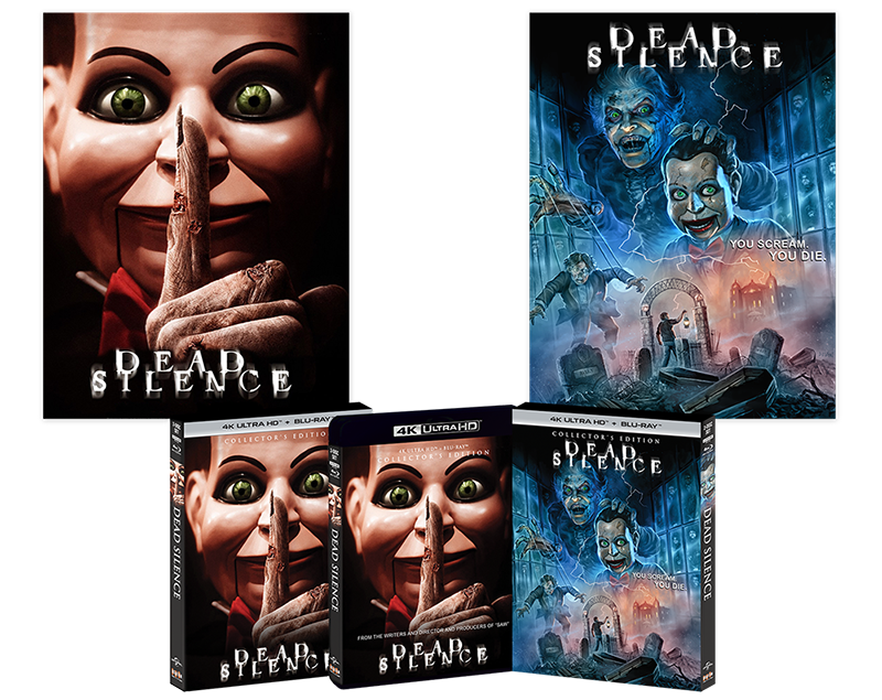 Dead Silence [Collector's Edition] + 2 Posters + Exclusive Slipcover - Shout! Factory