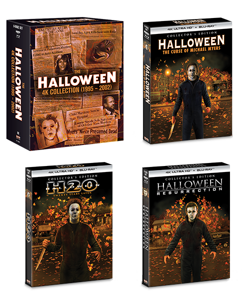 The Halloween 4K Collection (1995 - 2002) - Shout! Factory