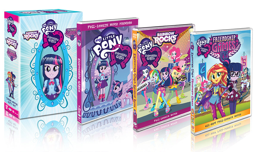 My Little Pony: Equestria Girls [Three-Movie Gift Set]