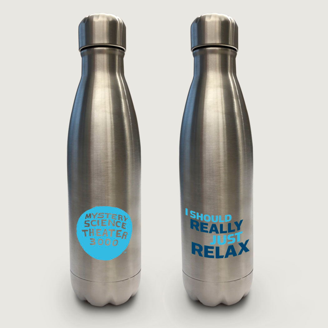 MyMusicFolders Steel Thermal Water Bottle