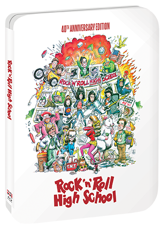 Rock 'N' Roll High School [40th Anniversary Edition Steelbook] - Shout! Factory