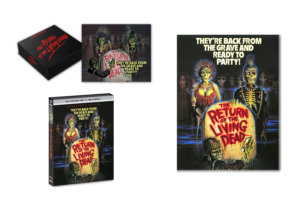 The Return Of The Living Dead [Collector's Edition] + Enamel Pin Set + Exclusive Poster - Shout! Factory