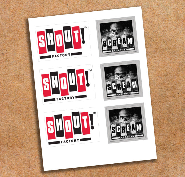 Shout Factory Sticker Set - Shout! Factory
