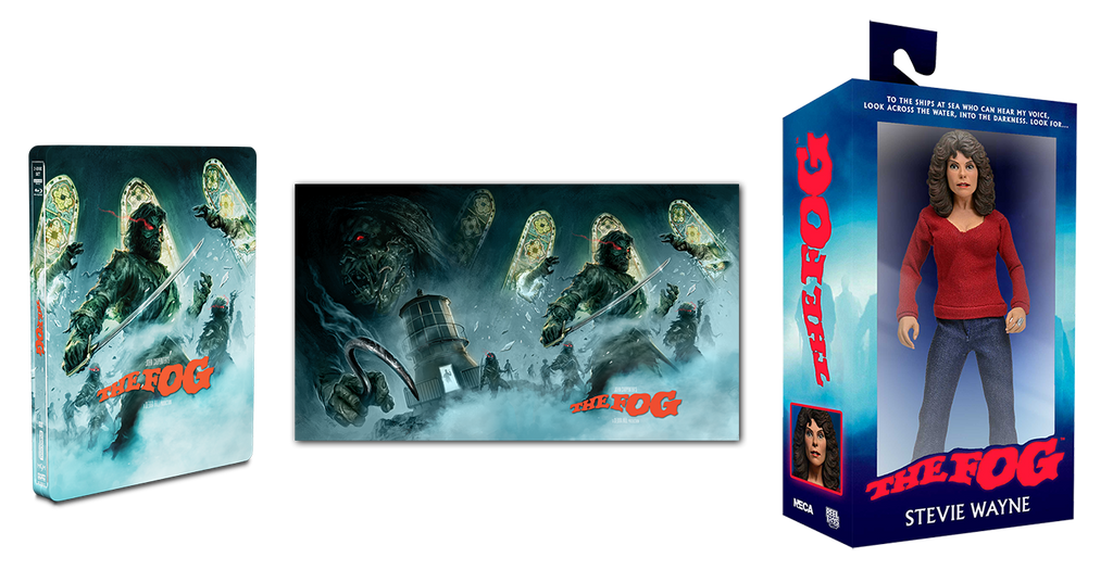 The Fog [Limited Edition Steelbook] + NECA Figure + Poster - Shout! Factory