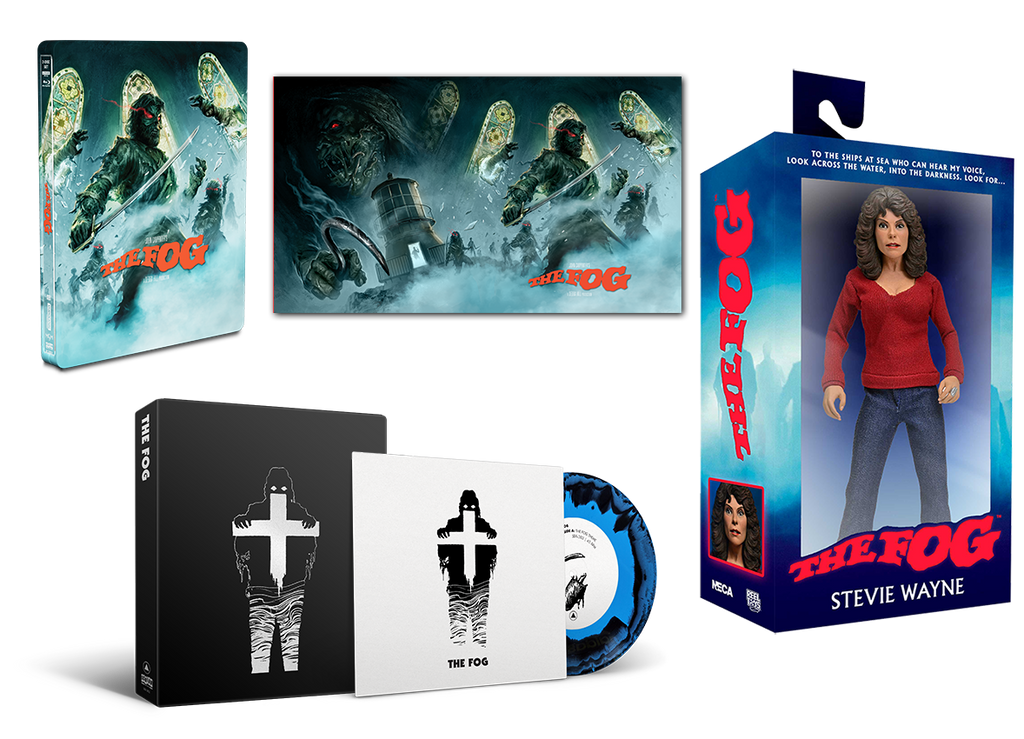 The Fog [Limited Edition Steelbook] + NECA Figure + 7" Vinyl + Poster - Shout! Factory