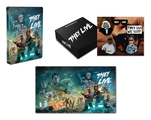 They Live - Limited Edition Steelbook 4K Ultra HD + Blu-ray [4K UHD]